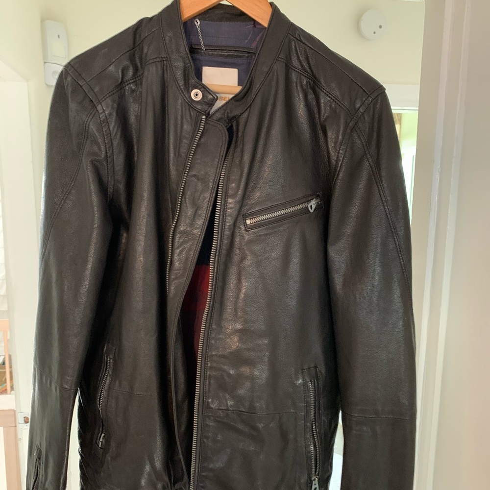Diesel Leather Moto Jacket